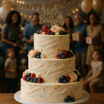 Tiered Birthday Cakes