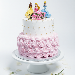 Barbie Rosette Dreams Cake-TR032