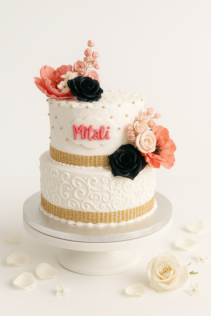 Henna design Tier Cake-TR005