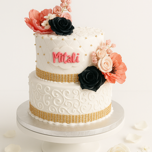 Henna design Tier Cake-TR005