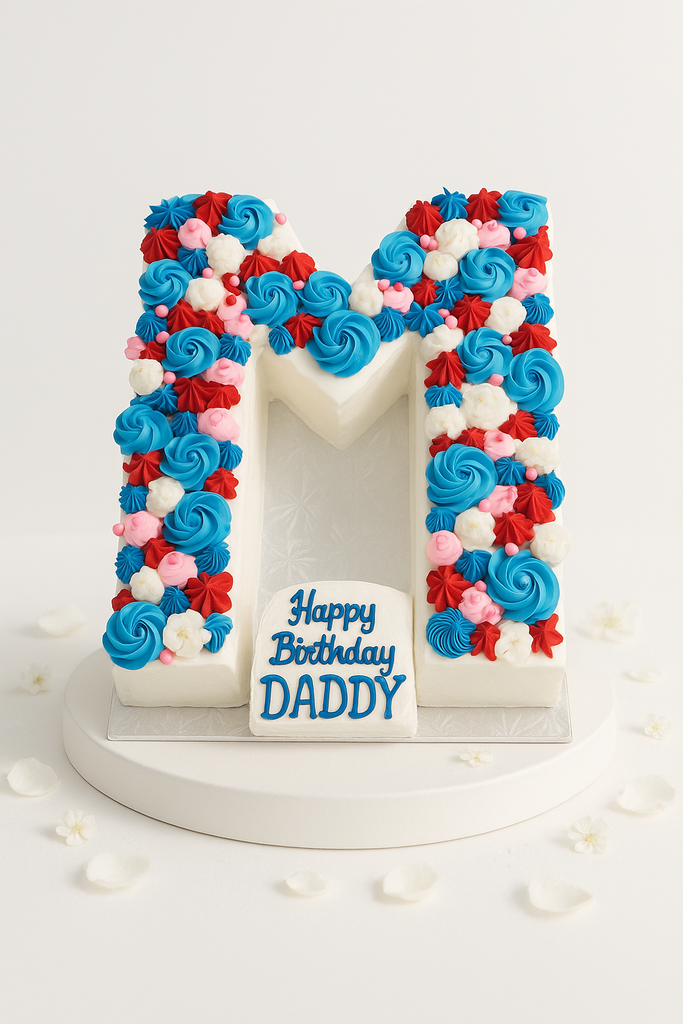 M-Shape cake-BG011
