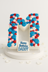 M-Shape cake-BG011