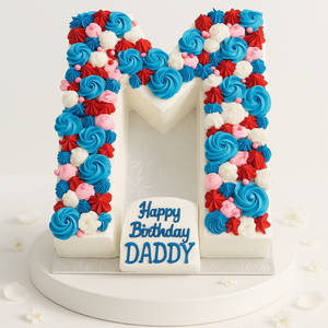 M-Shape cake-BG011