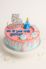 Cindrella& Crown cake-GI033