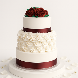 Elegant 3-Tier Cake-TR007
