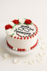 Elegant Anniversary Cake-AN007