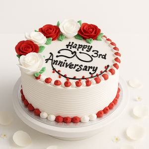 Elegant Anniversary Cake-AN007