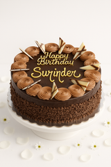 Chocolate birthday cake-BG021