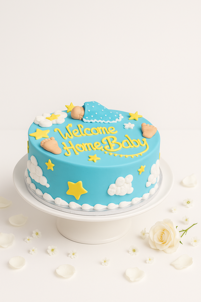 Welcome Bay Boy Cake-BS009