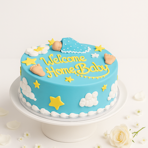 Welcome Bay Boy Cake-BS009