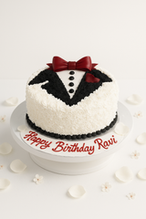 Gentleman birthday cake-BO021