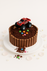 Monster Truck Theme Cake-BO023