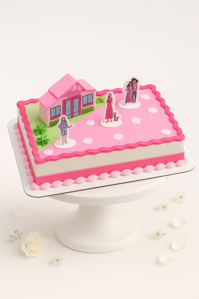 Barbie Dreamhouse Toy Cake-GI046