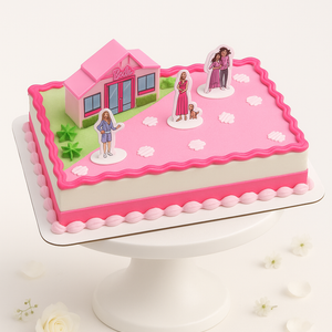 Barbie Dreamhouse Toy Cake-GI046