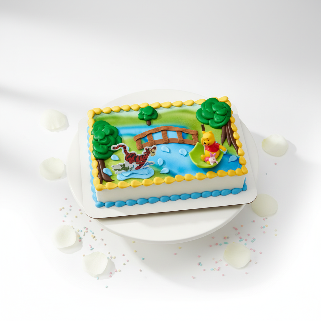 Winne the pooh Toy Cake-BG030
