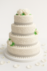 4-Tier henna design cake-WE006