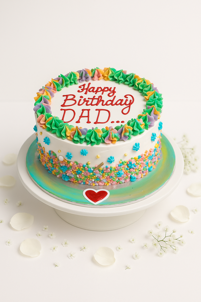 multicolor cake-BG034