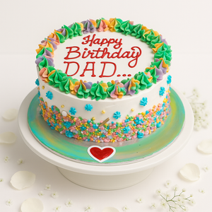 multicolor cake-BG034