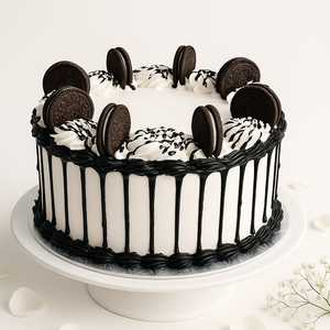 black drizzle oroeo cake-BO029