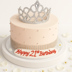 Crown Birthday Cake-GI053