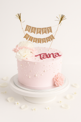 baby pink flowers cake-GI056