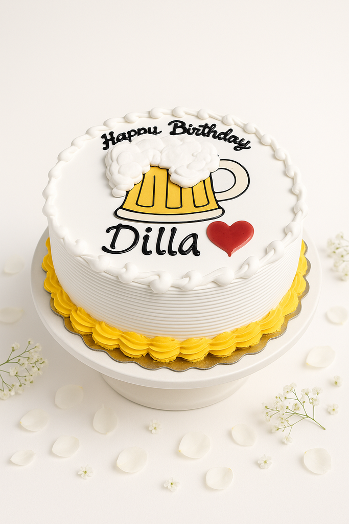 beer mug cake-BO038