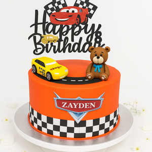 Disney Cars Birthday Cake-BO006