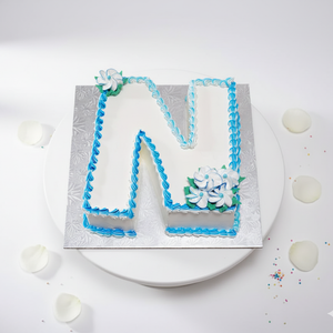 letter N cake-BG039