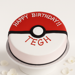 pokemon ball cake-BG042