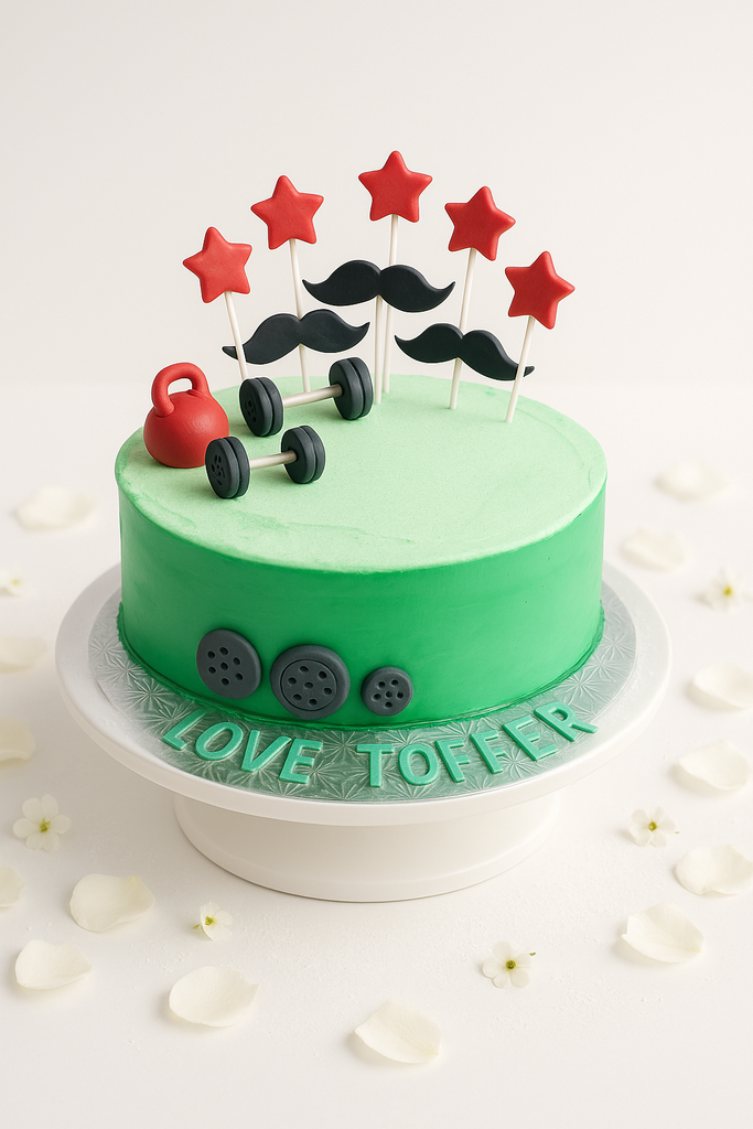 Time Tower theme cake-BO040