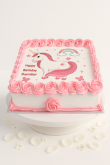 Unicorn Picture Cake-GI066