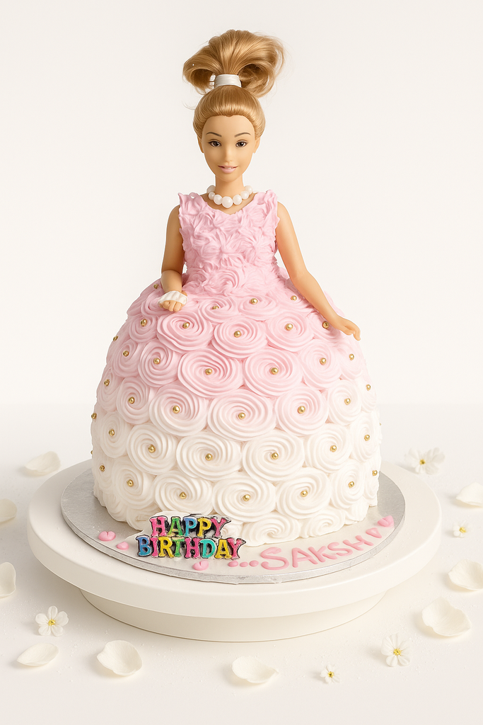 Cute Barbie cake-GI067