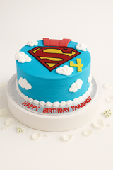 Superman Theme Cake-BO042