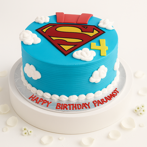 Superman Theme Cake-BO042