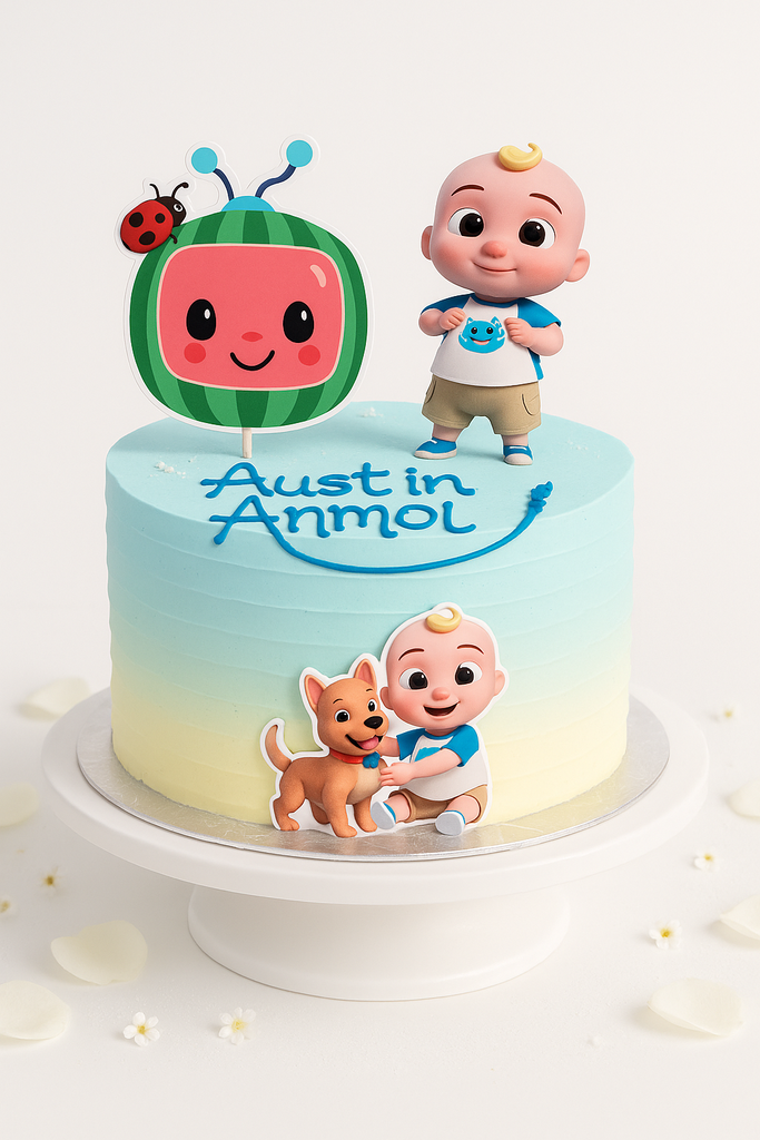 Cocomelon Birthday Cake-BG046