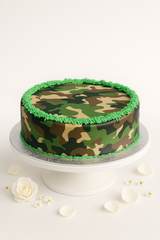 Honour Guard Camouflage Cake-BO049
