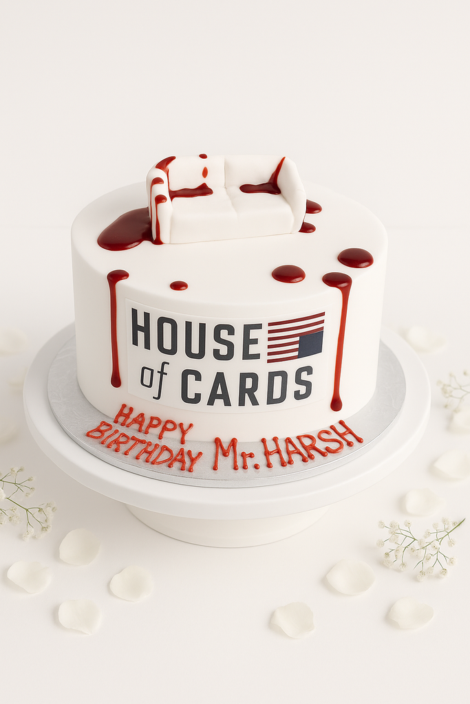 House of Cards Thriller Cake-BO055