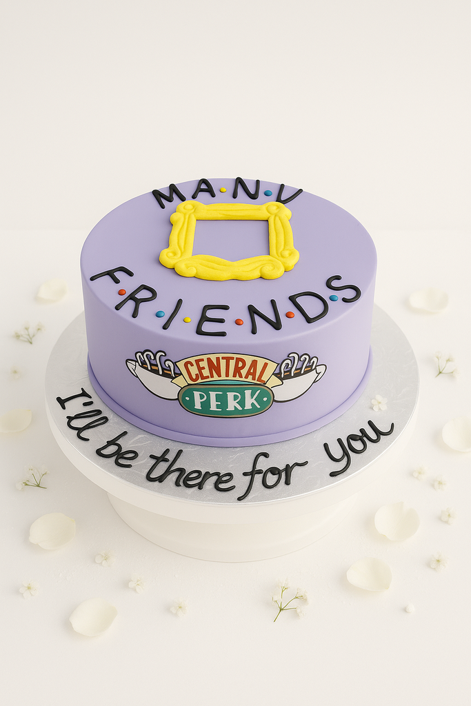 Friends Central Perk Celebration Cake-BG049