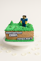 Minecraft Adventure Cake-BG053