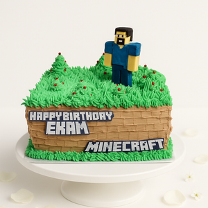 Minecraft Adventure Cake-BG053