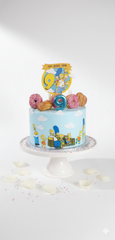 Simpsons Family Fun Cake-BO059
