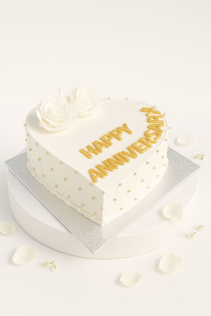 Diamond Elegance Heart Cake-AN017