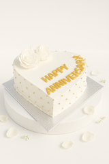 Diamond Elegance Heart Cake-AN017