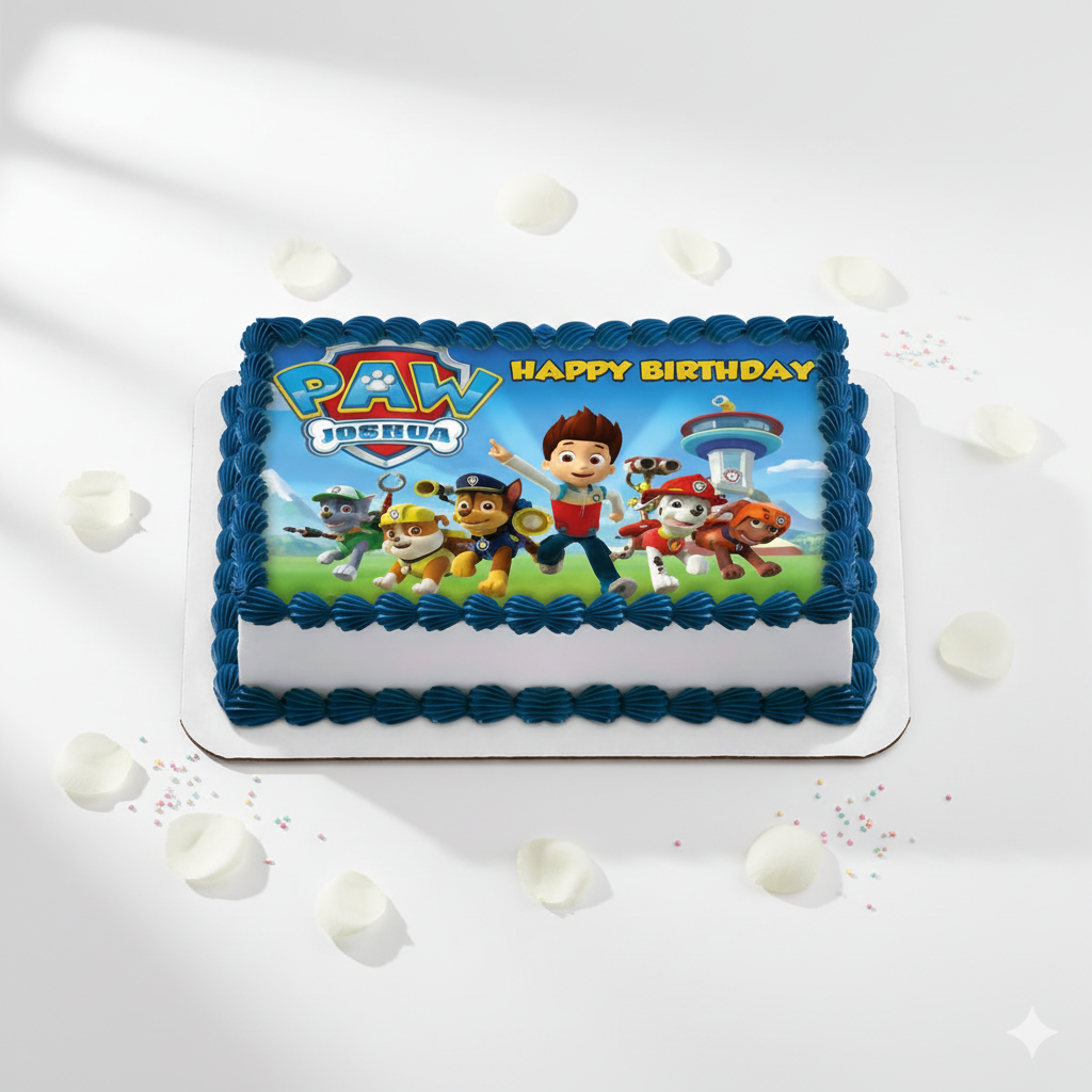 Paw Patrol Adventure Cake-BO060