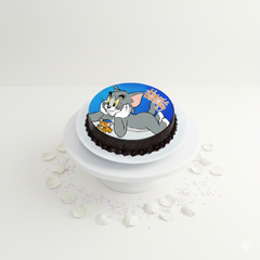 Tom & Jerry Chocolate Fudge Cake-BO061