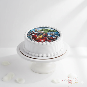 Superhero Spotlight Cake-BO063