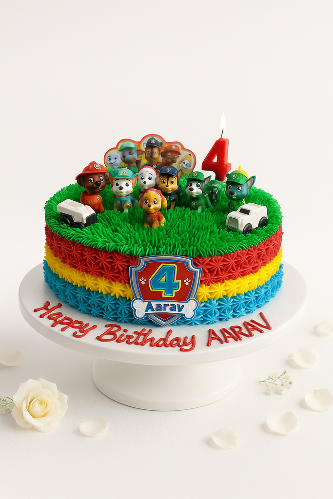 Paw Patrol star adventure Cake-BO066