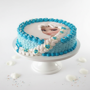 Elsa’s Frozen Elegance Cake-GI072