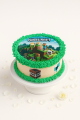 Minecraft Adventure Cake-BO067