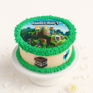 Minecraft Adventure Cake-BO067